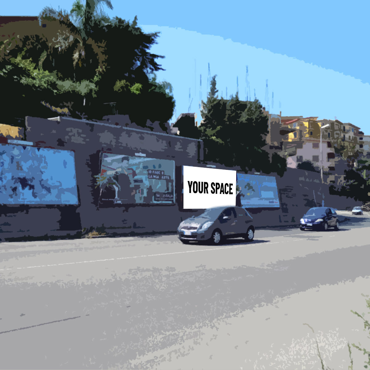 SPAZIO PUBBLICITARIO 600 x 300 Viale Europa  (REGGIO CALABRIA) Dal 05/10/2026 al 18/10/2026 14 giorni